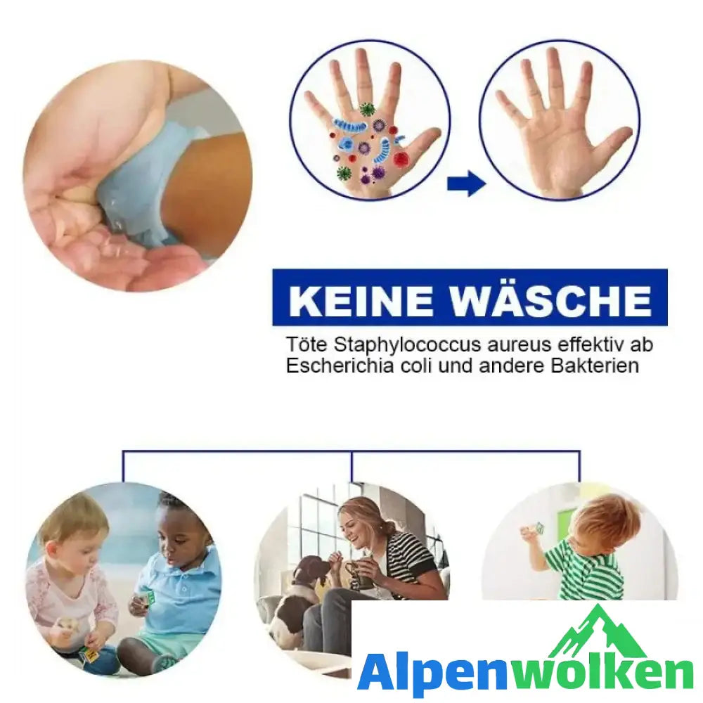 Alpenwolken - Handwaschflüssigkeit Armband