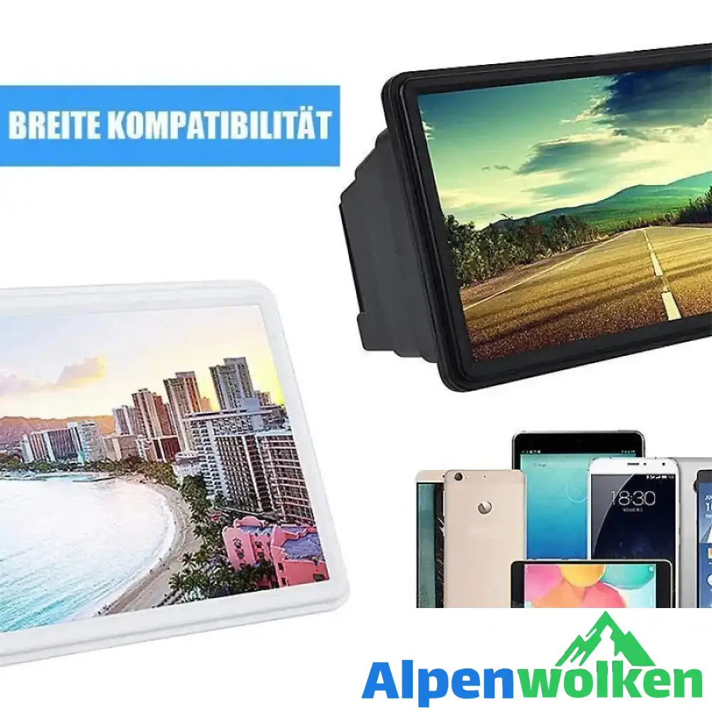 Alpenwolken - Handy-Bildschirmverstärker