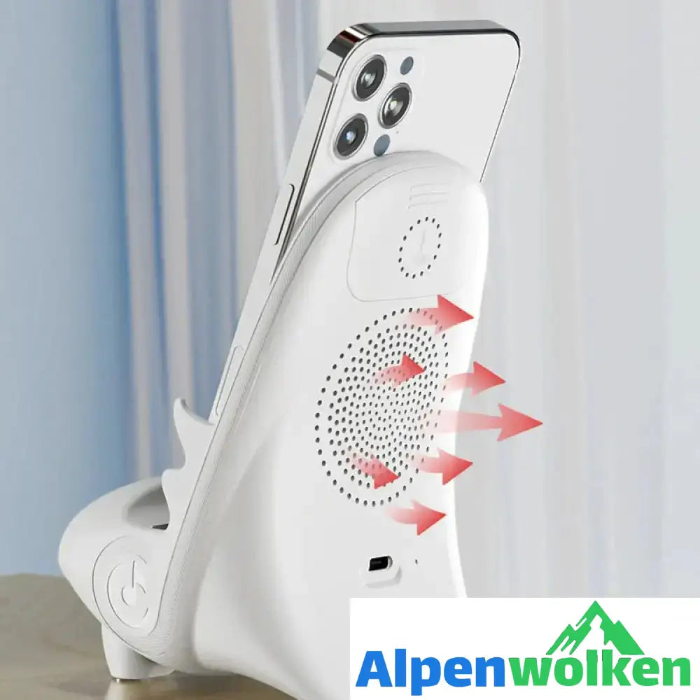 Alpenwolken - Handyhalter für kabelloses Laden