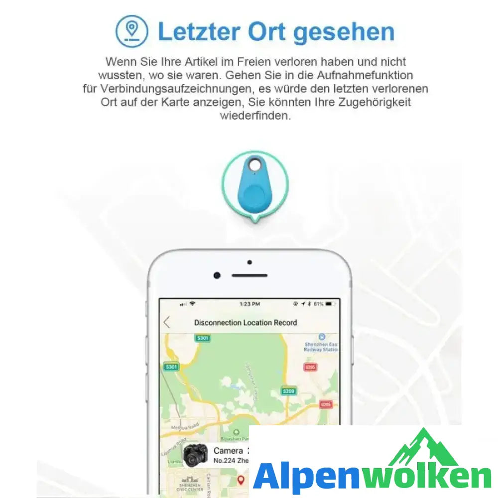 Alpenwolken - Haustiere GPS-Tracker & Aktivitätsmonitor