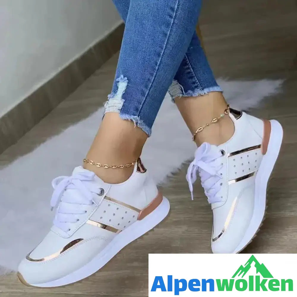 Alpenwolken - HealthyFit Orthopädische Diabetiker-Wanderschuhe, leichte Weiß