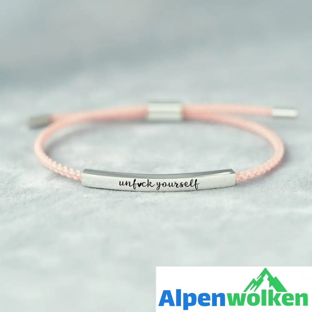 Alpenwolken - 🔥heißer Ausverkauf🔥Armband „UNF CK YOURSELF“