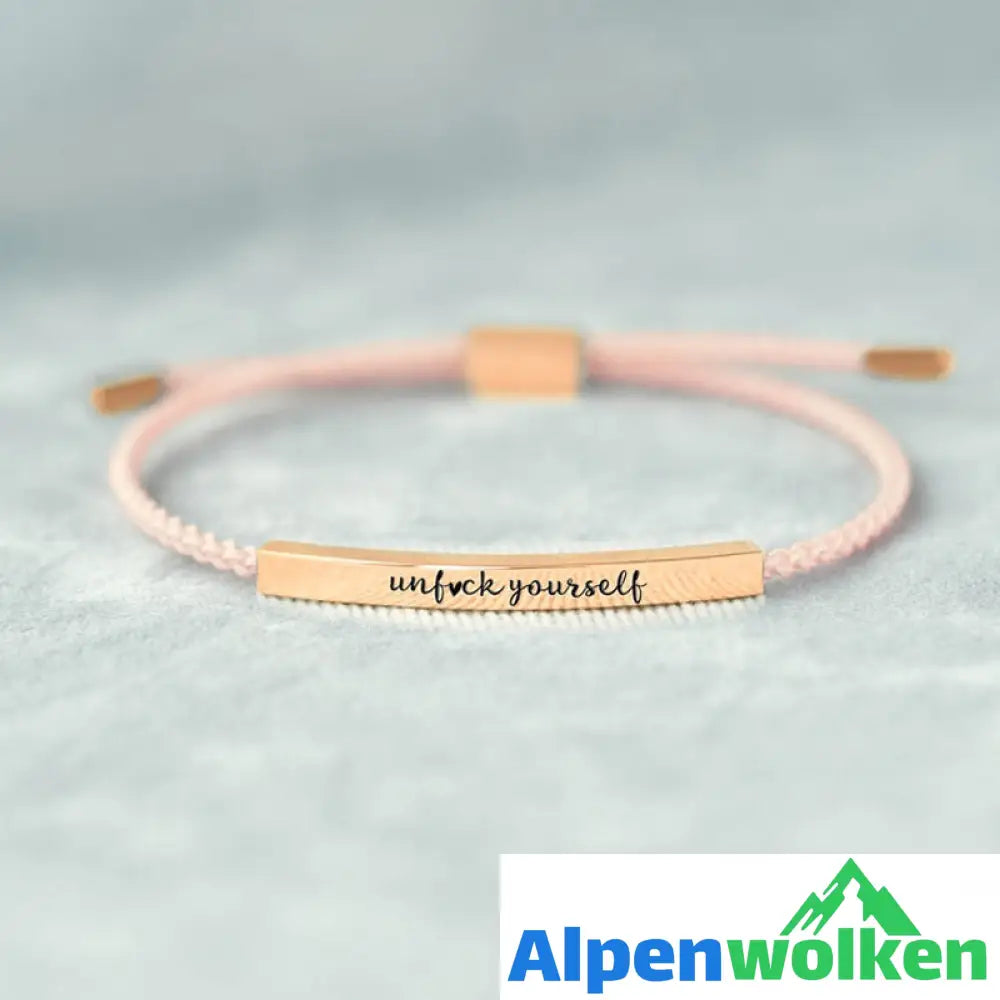 Alpenwolken - 🔥heißer Ausverkauf🔥Armband „UNF CK YOURSELF“