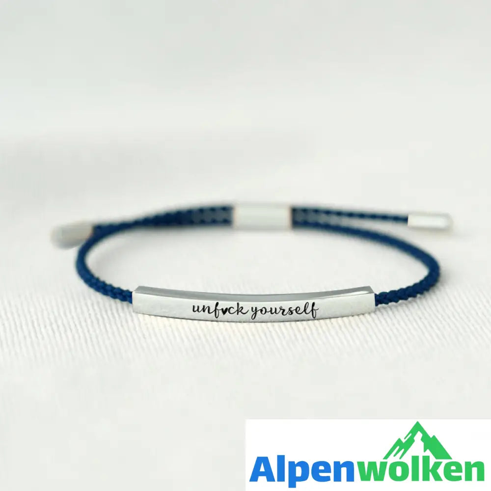 Alpenwolken - 🔥heißer Ausverkauf🔥Armband „UNF CK YOURSELF“