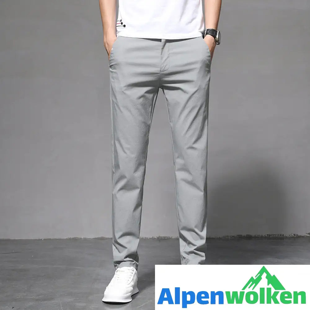 Alpenwolken - 🔥heißer Ausverkauf🔥Herren-Freizeithose aus Eisseide