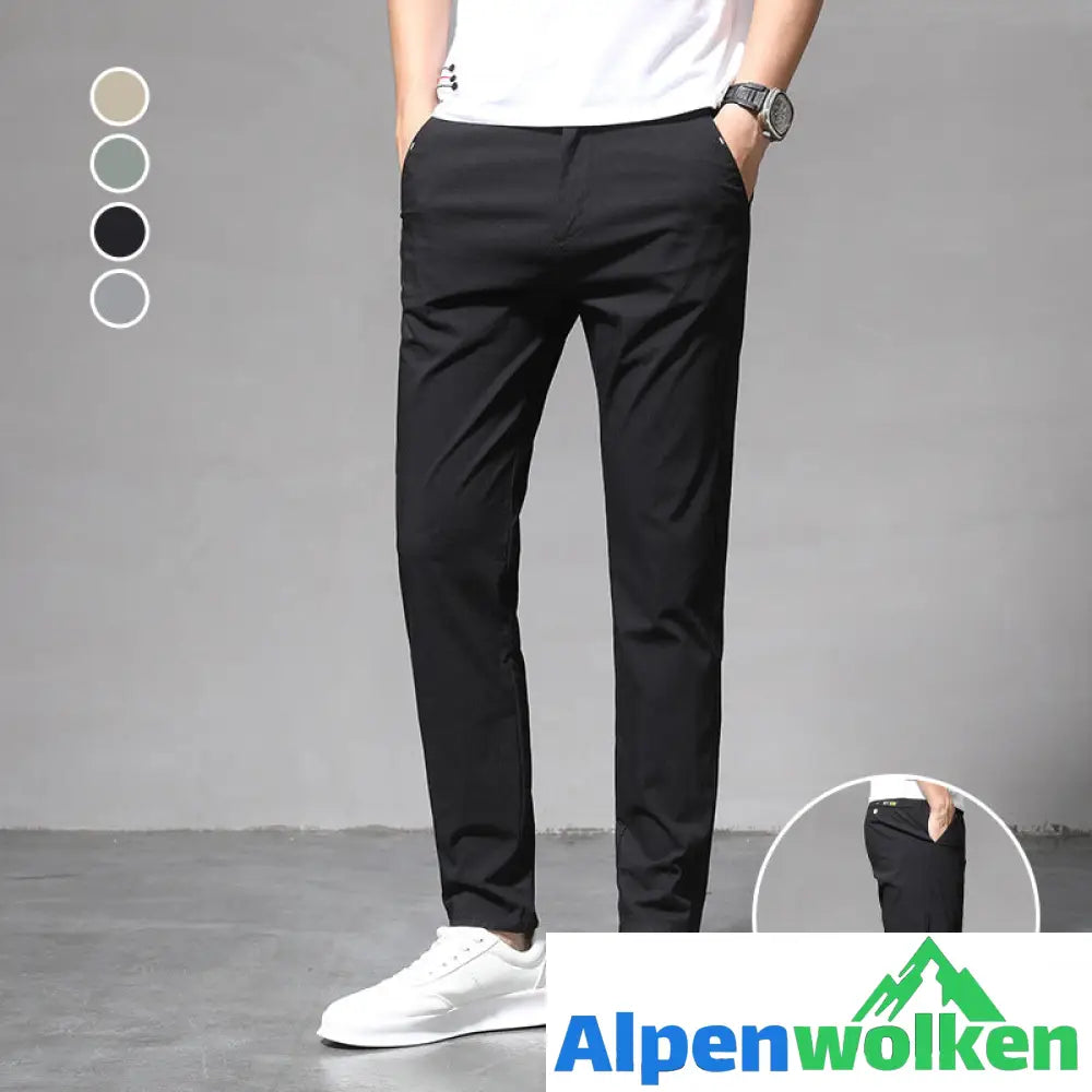 Alpenwolken - 🔥heißer Ausverkauf🔥Herren-Freizeithose aus Eisseide