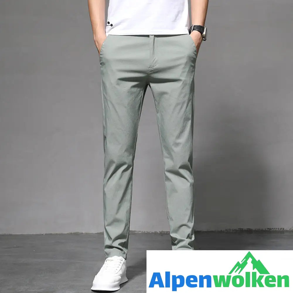 Alpenwolken - 🔥heißer Ausverkauf🔥Herren-Freizeithose aus Eisseide