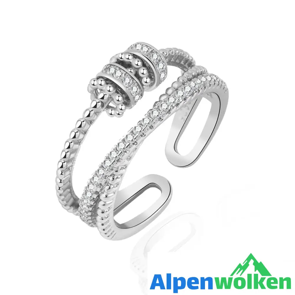 Alpenwolken - 🔥heißer Ausverkauf🔥Modischer Verstellbarer Glücksring für Damen