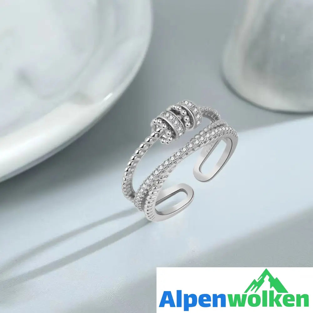 Alpenwolken - 🔥heißer Ausverkauf🔥Modischer Verstellbarer Glücksring für Damen