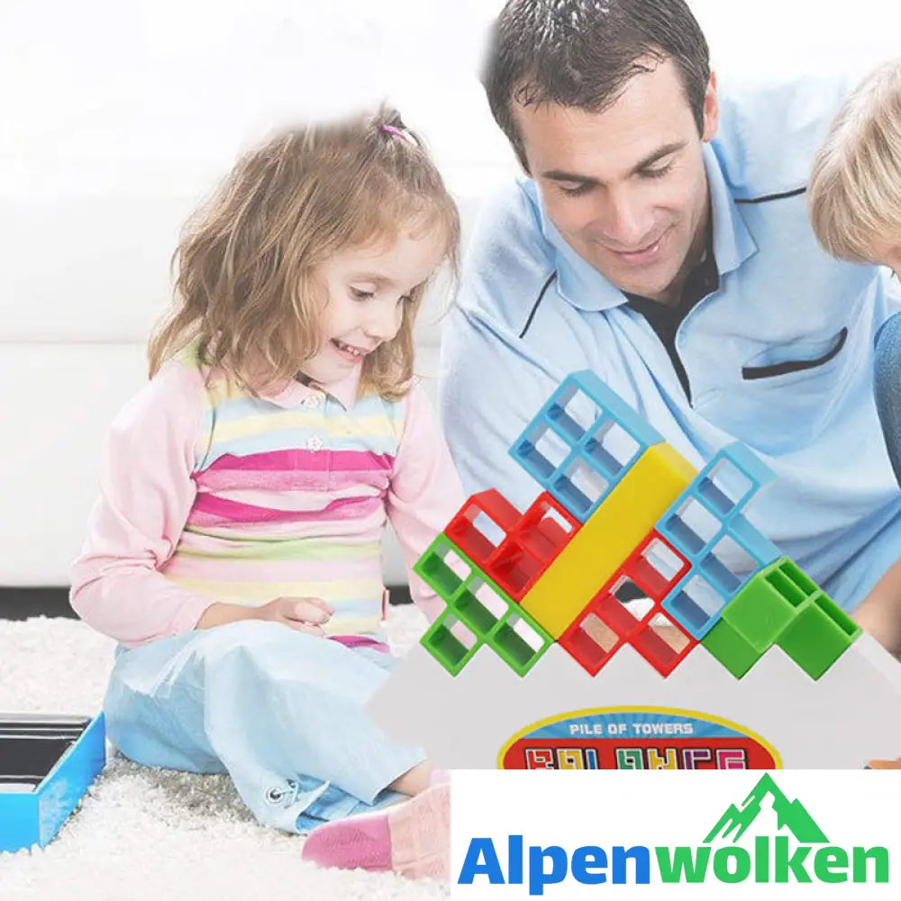 Alpenwolken - 🔥heißer Ausverkauf🔥Schaukelstapel hoch Kinder-Balance-Spielzeug