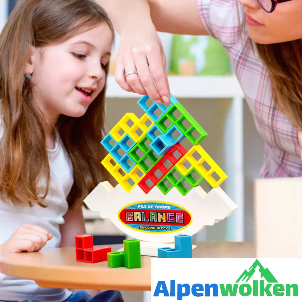 Alpenwolken - 🔥heißer Ausverkauf🔥Schaukelstapel hoch Kinder-Balance-Spielzeug