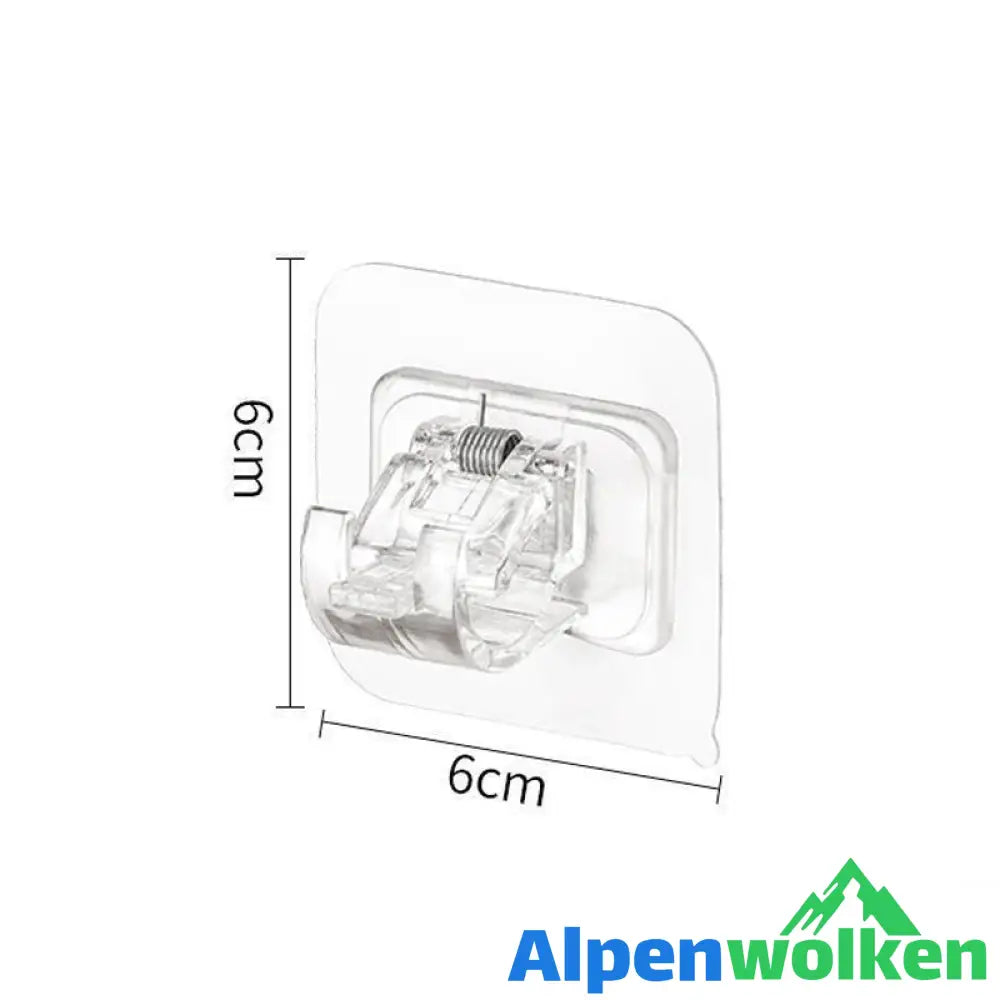 Alpenwolken - 🔥heißer Ausverkauf🔥Transparenter Hängestangenclip