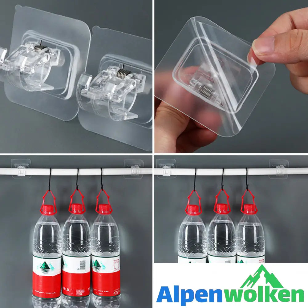 Alpenwolken - 🔥heißer Ausverkauf🔥Transparenter Hängestangenclip