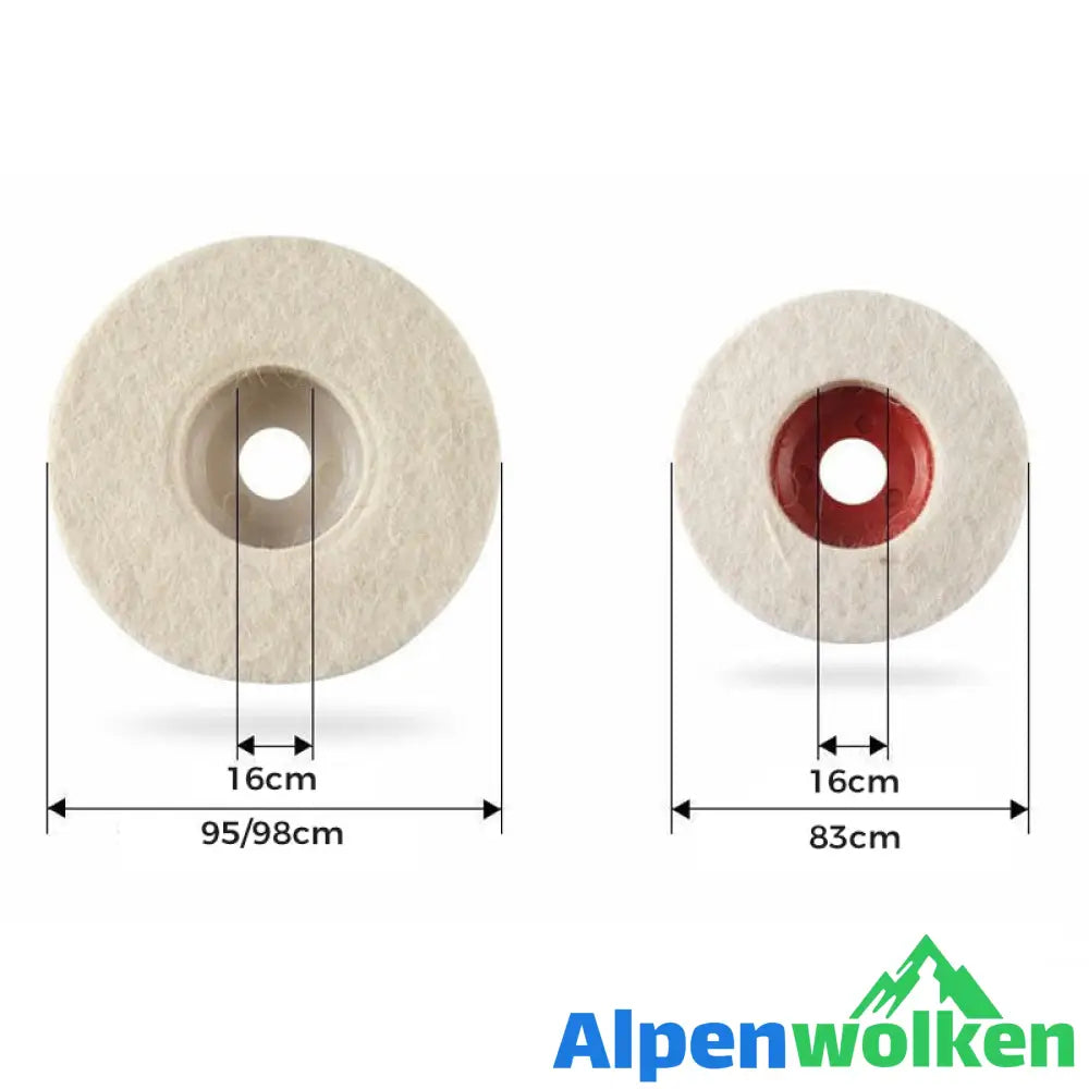 Alpenwolken - 🔥heißer Ausverkauf🔥Winkelschleifer Wolle Schwabbelscheibe