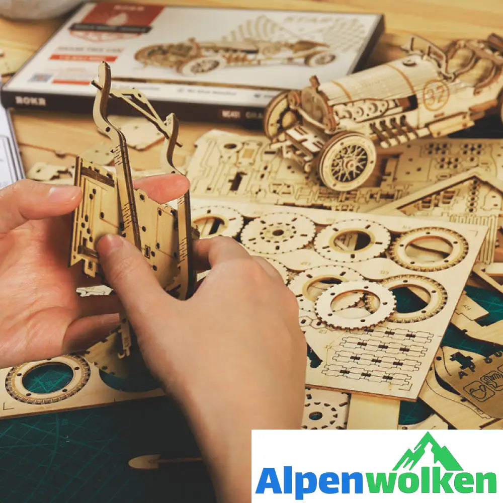 Alpenwolken - 🧒Heißer Verkauf 50 % RABATT🔥Kreatives dreidimensionales zusammenbauendes Spielzeug Straßenkreuzer