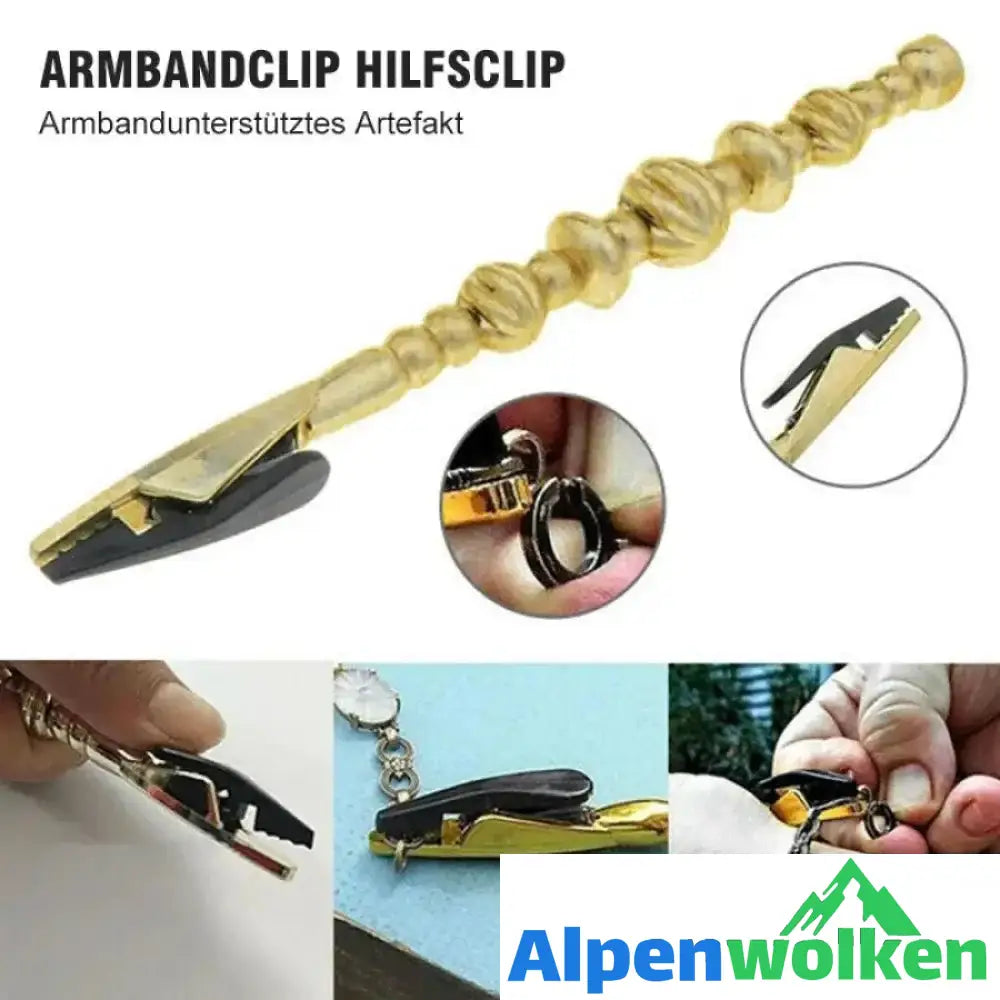 Alpenwolken - Helfer für Armbandverschluss