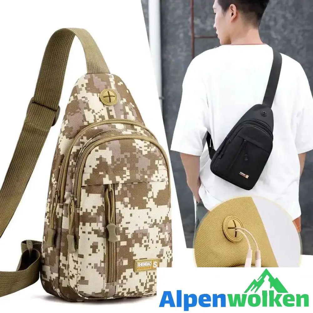 Alpenwolken - Herr Multifunktionale Sport Brusttasche