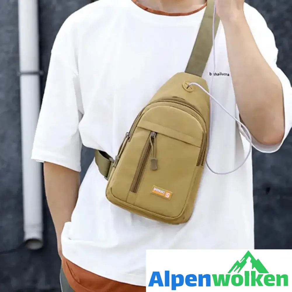 Alpenwolken - Herr Multifunktionale Sport Brusttasche