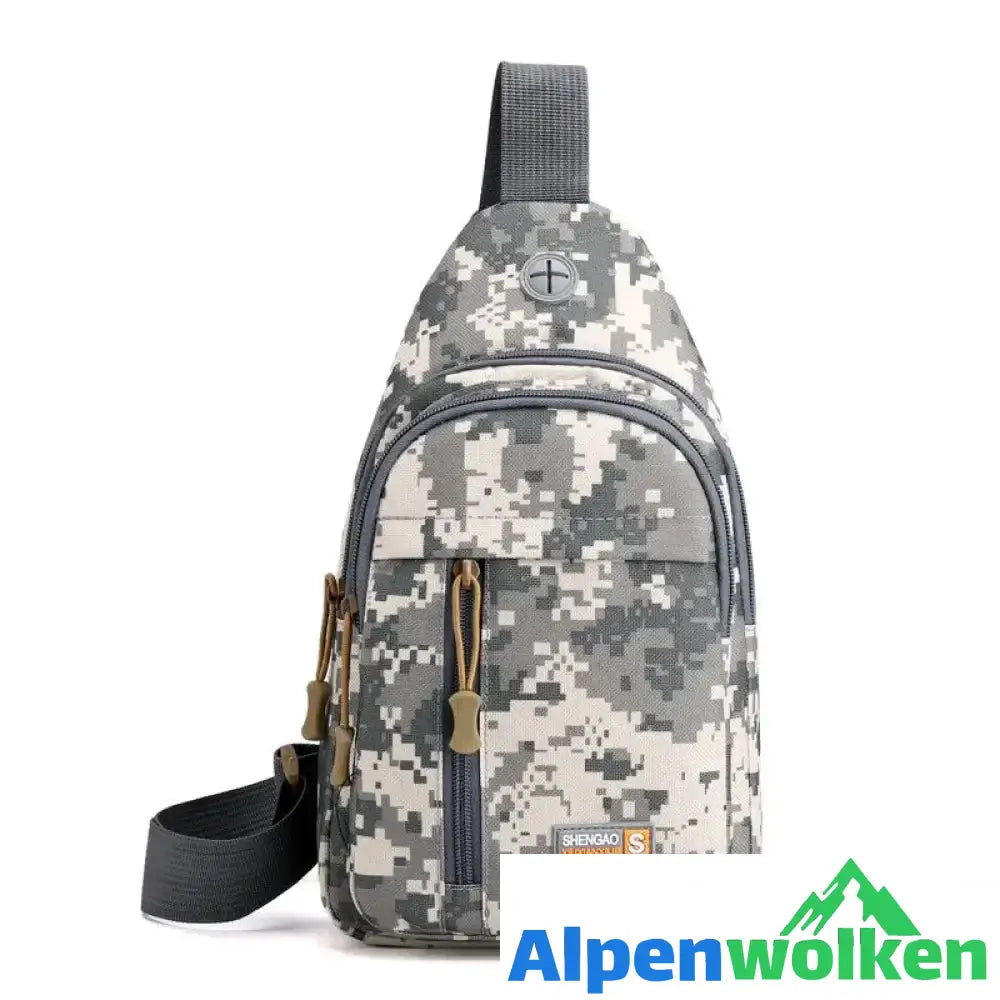 Alpenwolken - Herr Multifunktionale Sport Brusttasche Blau