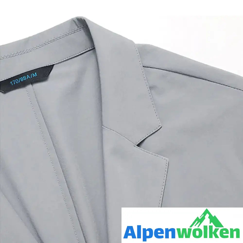 Alpenwolken - Herren-Blazer aus Eisseide