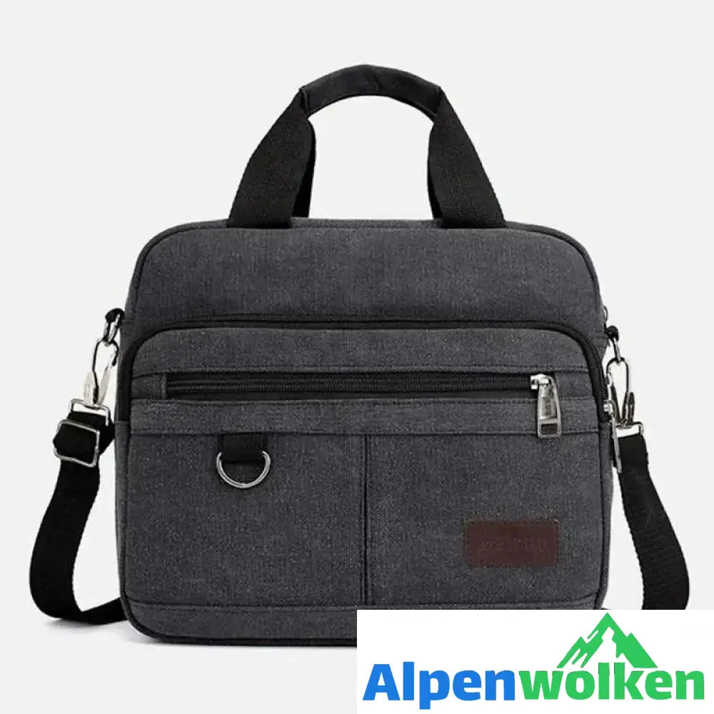 Alpenwolken - Herren Business Handtasche Umhängetasche mit großem Fassungsvermögen