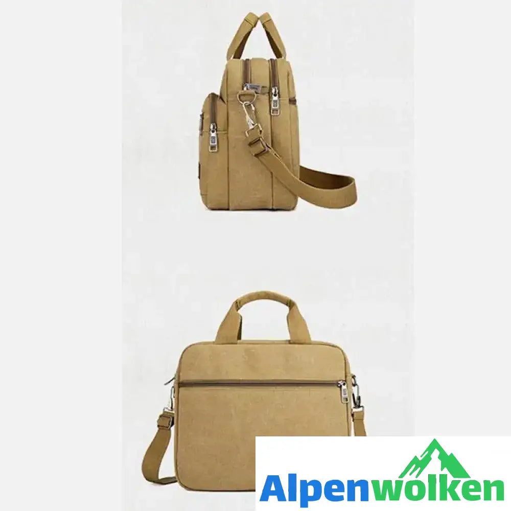 Alpenwolken - Herren Business Handtasche Umhängetasche mit großem Fassungsvermögen