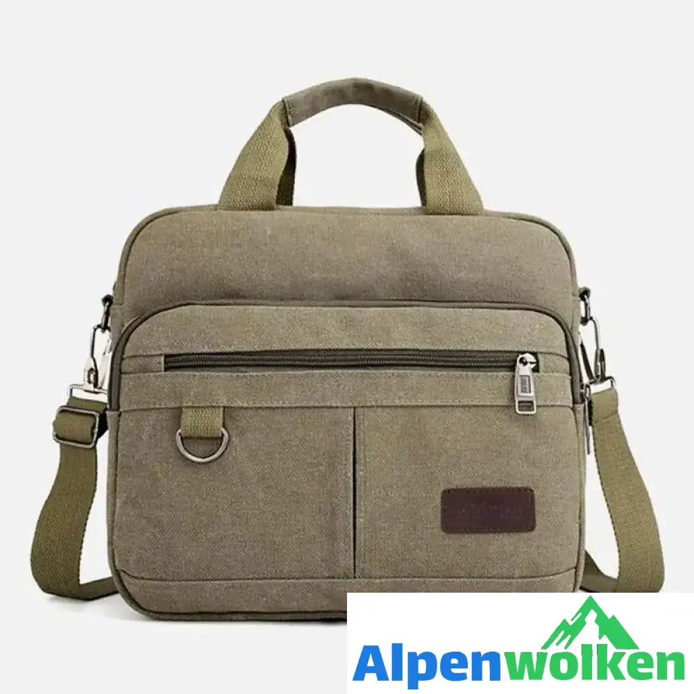 Alpenwolken - Herren Business Handtasche Umhängetasche mit großem Fassungsvermögen