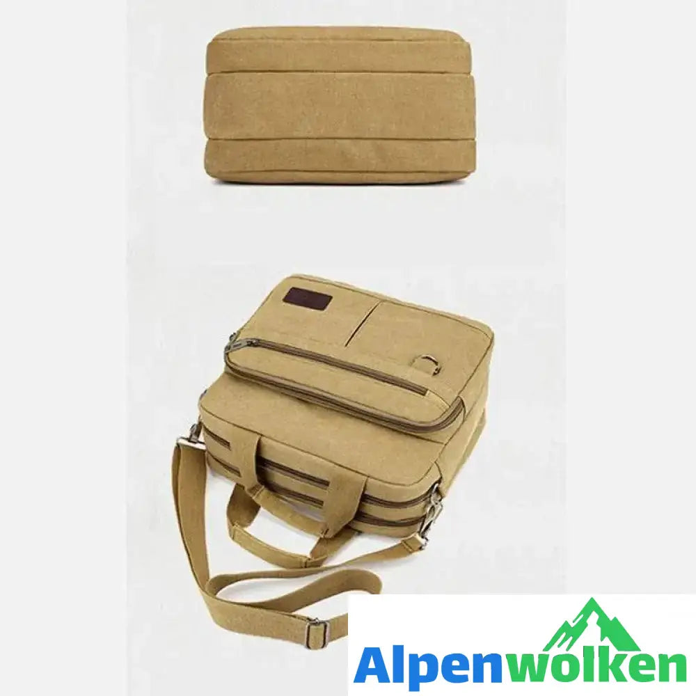 Alpenwolken - Herren Business Handtasche Umhängetasche mit großem Fassungsvermögen