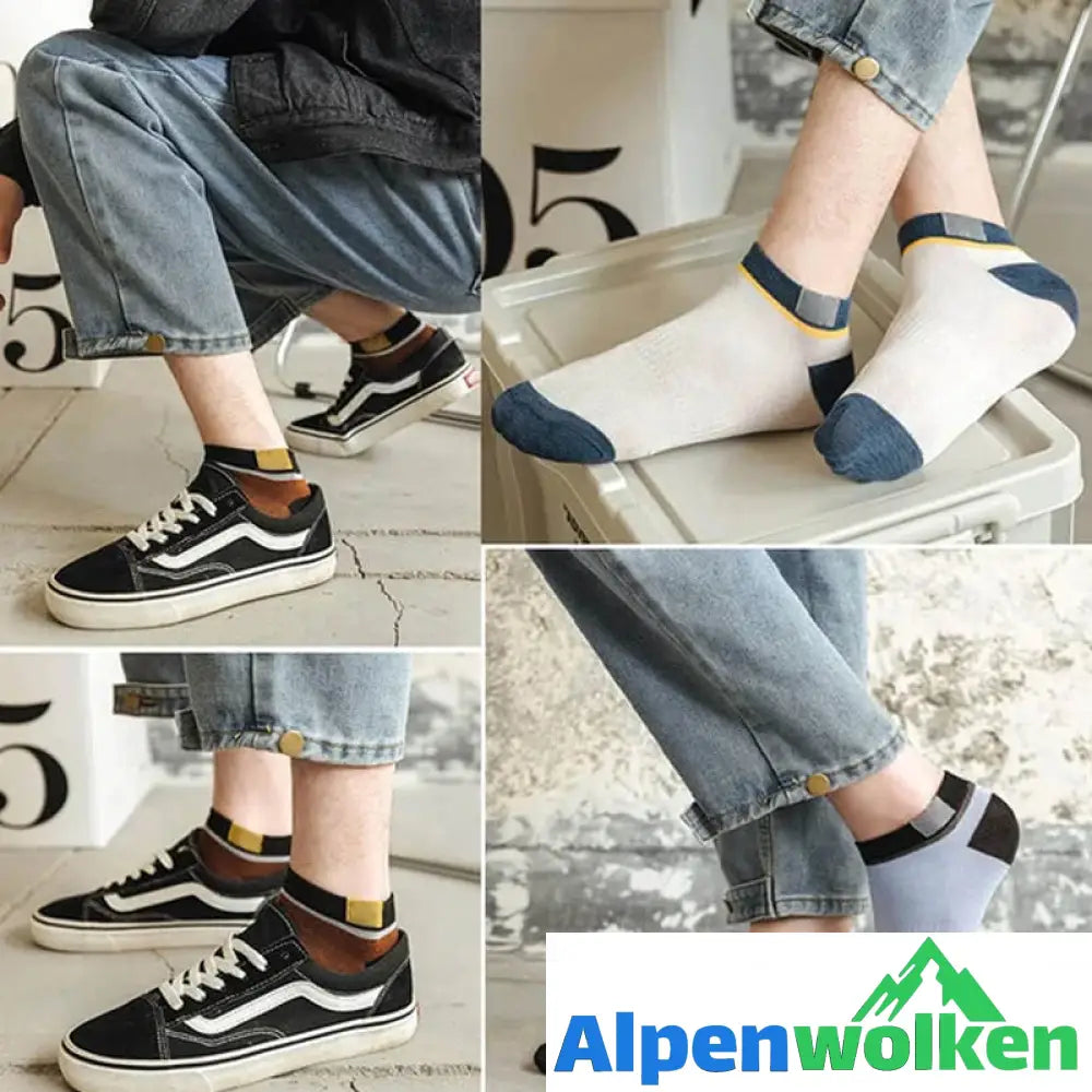 Alpenwolken - 🌈Herren Frühjahr Sommer Sport dünne Socken 😍(10 Paare)😍