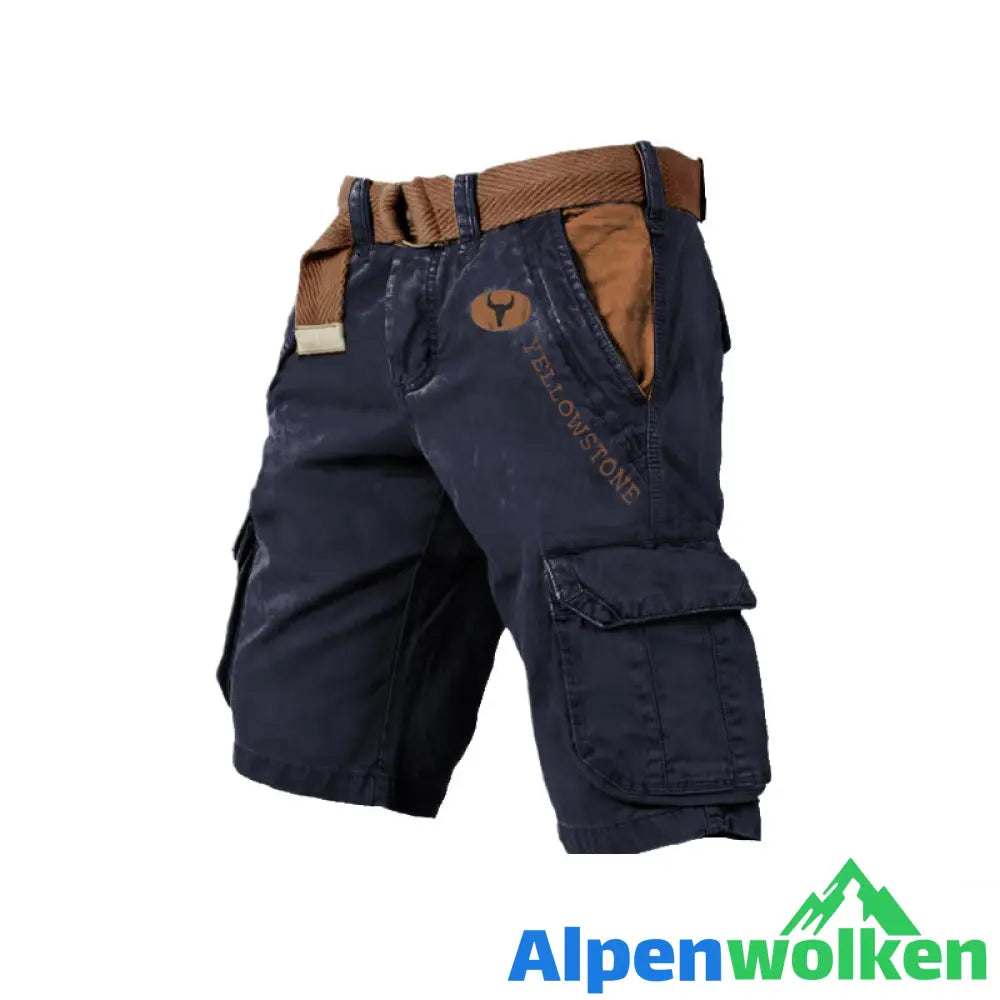 Alpenwolken - Herren-Shorts mit mehreren Taschen——🔥🔥Sommer-Vorverkaufsaktion