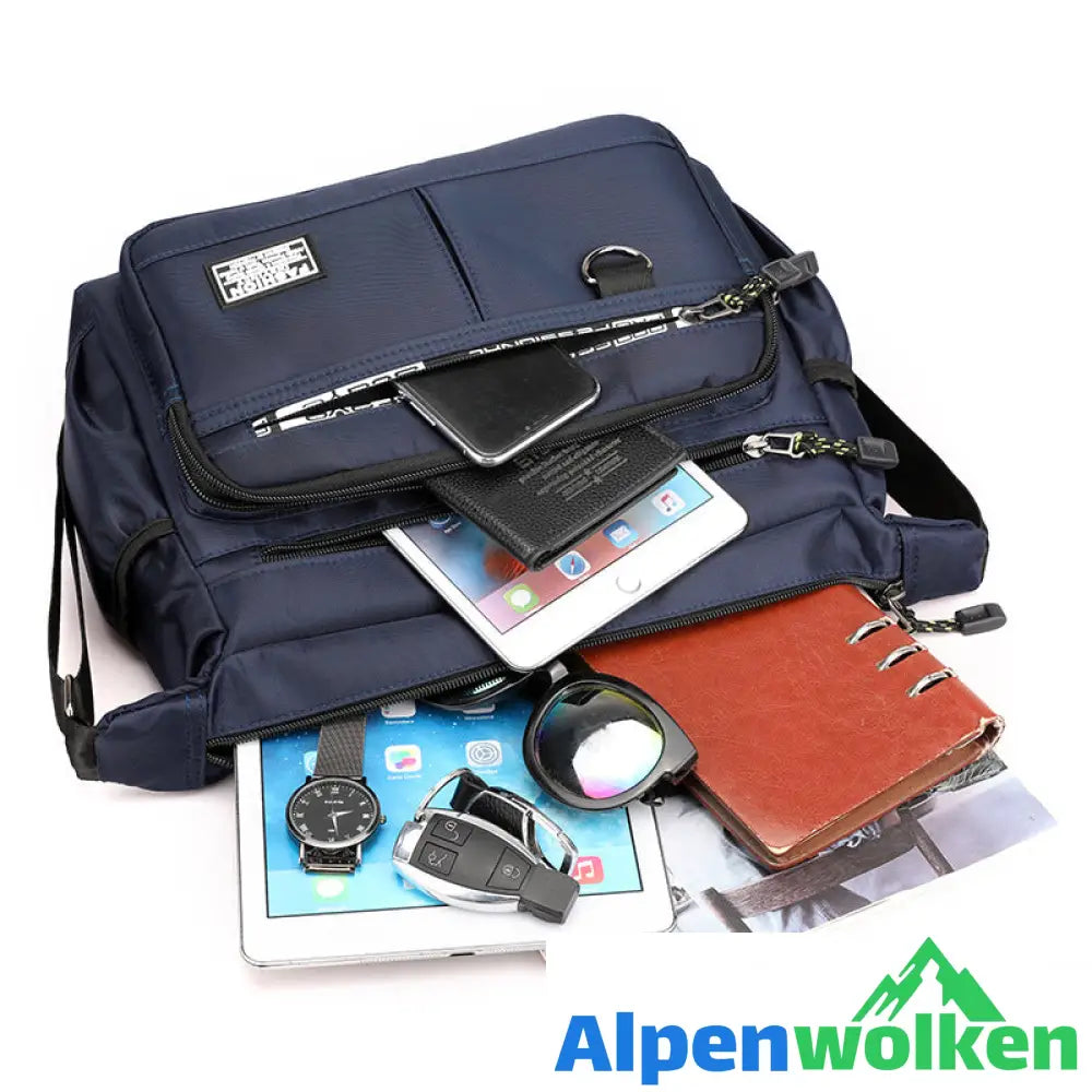 Alpenwolken - 😎Herren Umhängetasche mit mehreren Taschen😎