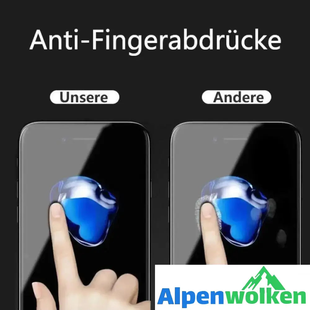 Alpenwolken - Hi-Tech Nano Liquid Screen Protector - Flüssiges Schutzglas