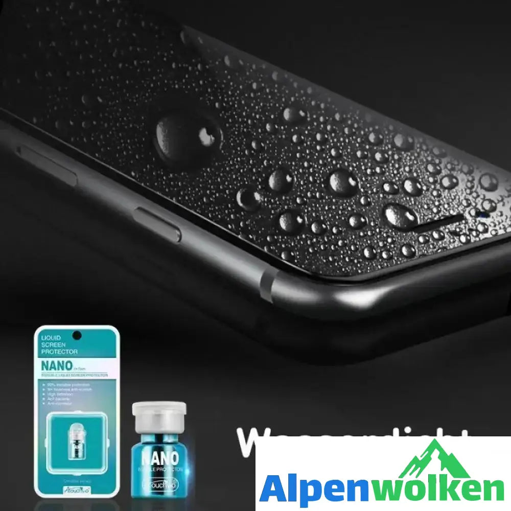 Alpenwolken - Hi-Tech Nano Liquid Screen Protector - Flüssiges Schutzglas