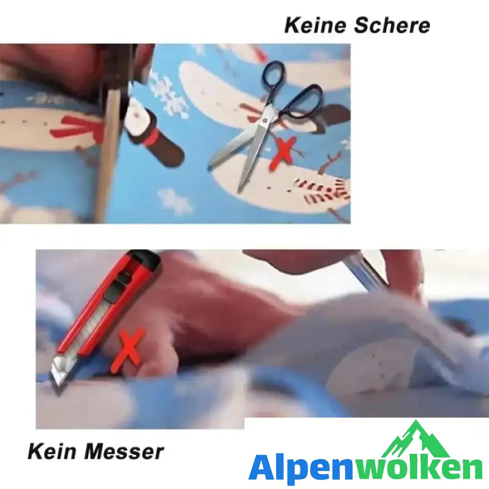 Alpenwolken - Hirundo Geschenkpapierschneider