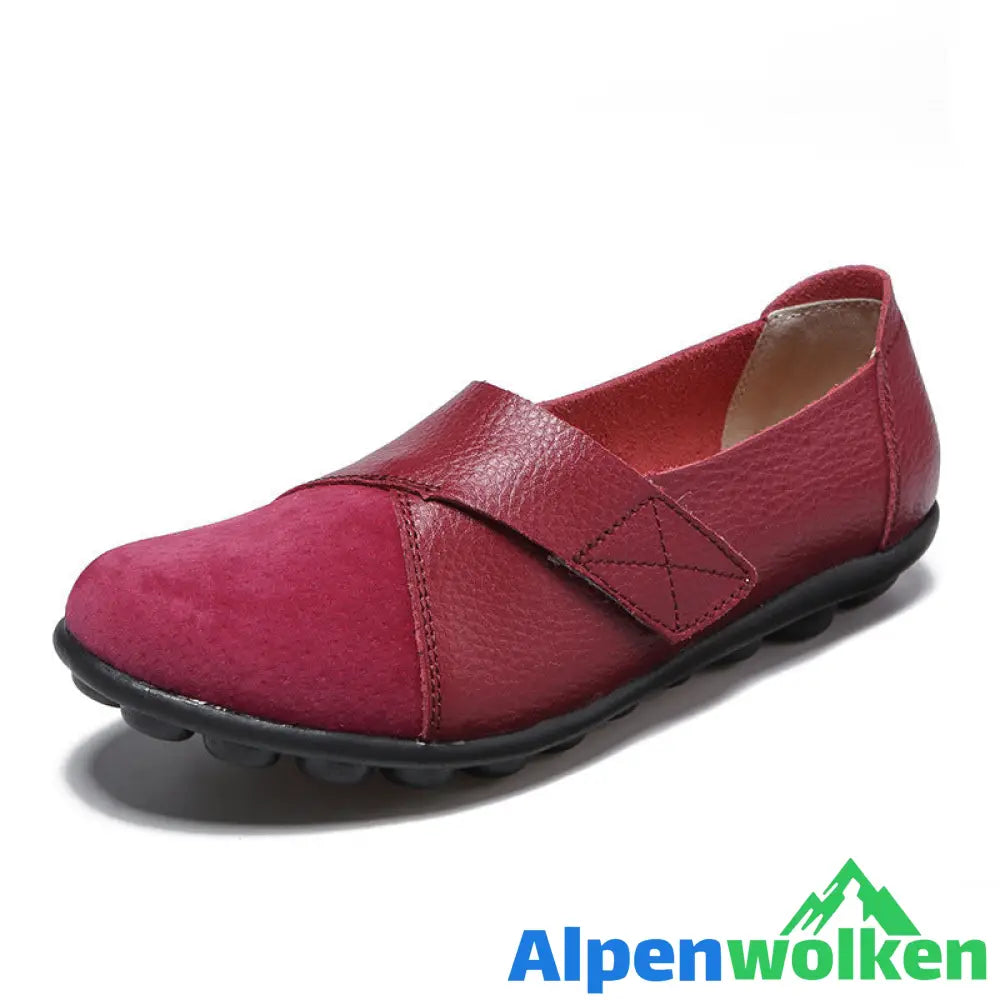 Alpenwolken - Hochwertige orthopädische Schuhe aus echtem, bequemem Leder Loafers