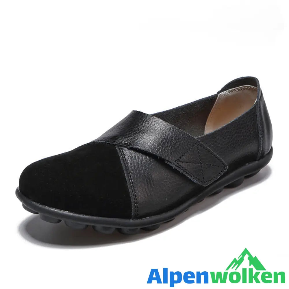 Alpenwolken - Hochwertige orthopädische Schuhe aus echtem, bequemem Leder Loafers