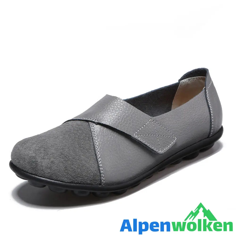 Alpenwolken - Hochwertige orthopädische Schuhe aus echtem, bequemem Leder Loafers