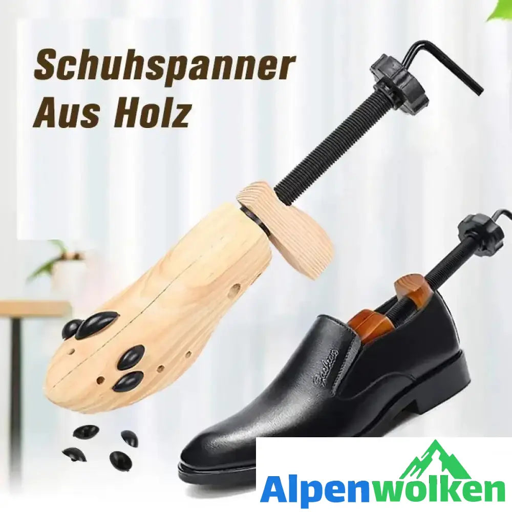 Alpenwolken - Hölzerne Schuhspanner