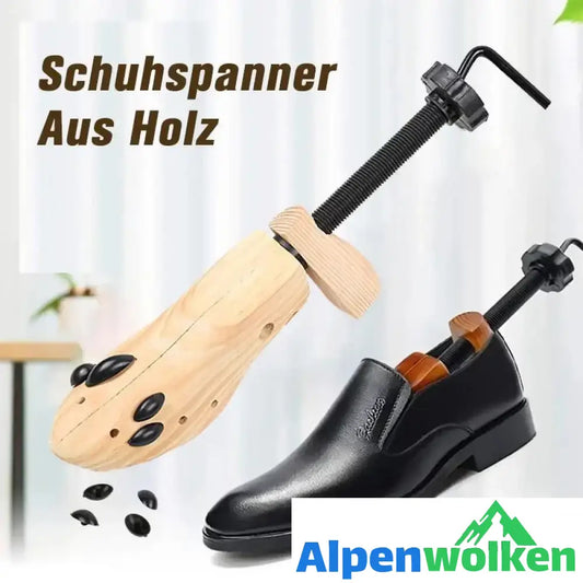 Alpenwolken - Hölzerne Schuhspanner