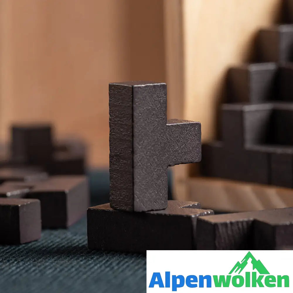 Alpenwolken - Hölzernes Intelligenzspielzeug Brain Teaser Game