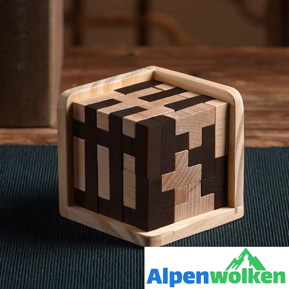 Alpenwolken - Hölzernes Intelligenzspielzeug Brain Teaser Game