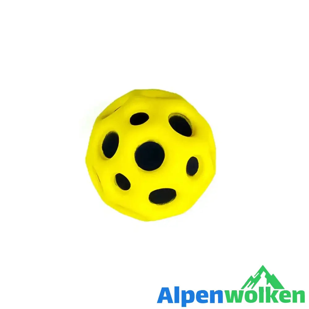 Alpenwolken - Hohe Bounce-Loch-Ball gelb