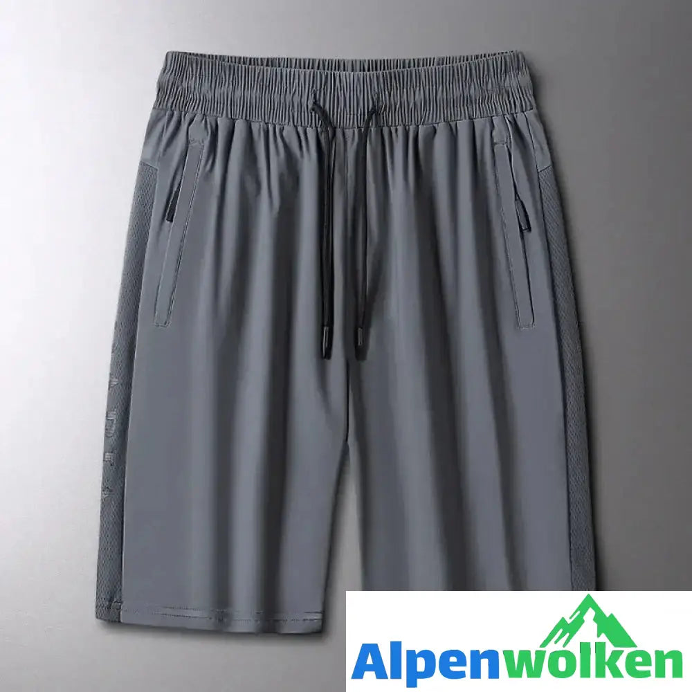 Alpenwolken - Hohe Elastizität Herren Shorts aus Eisseide