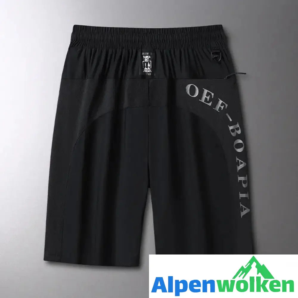 Alpenwolken - Hohe Elastizität Herren Shorts aus Eisseide