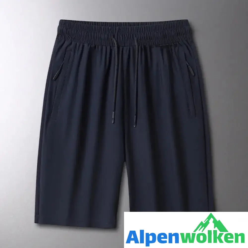 Alpenwolken - Hohe Elastizität Herren Shorts aus Eisseide