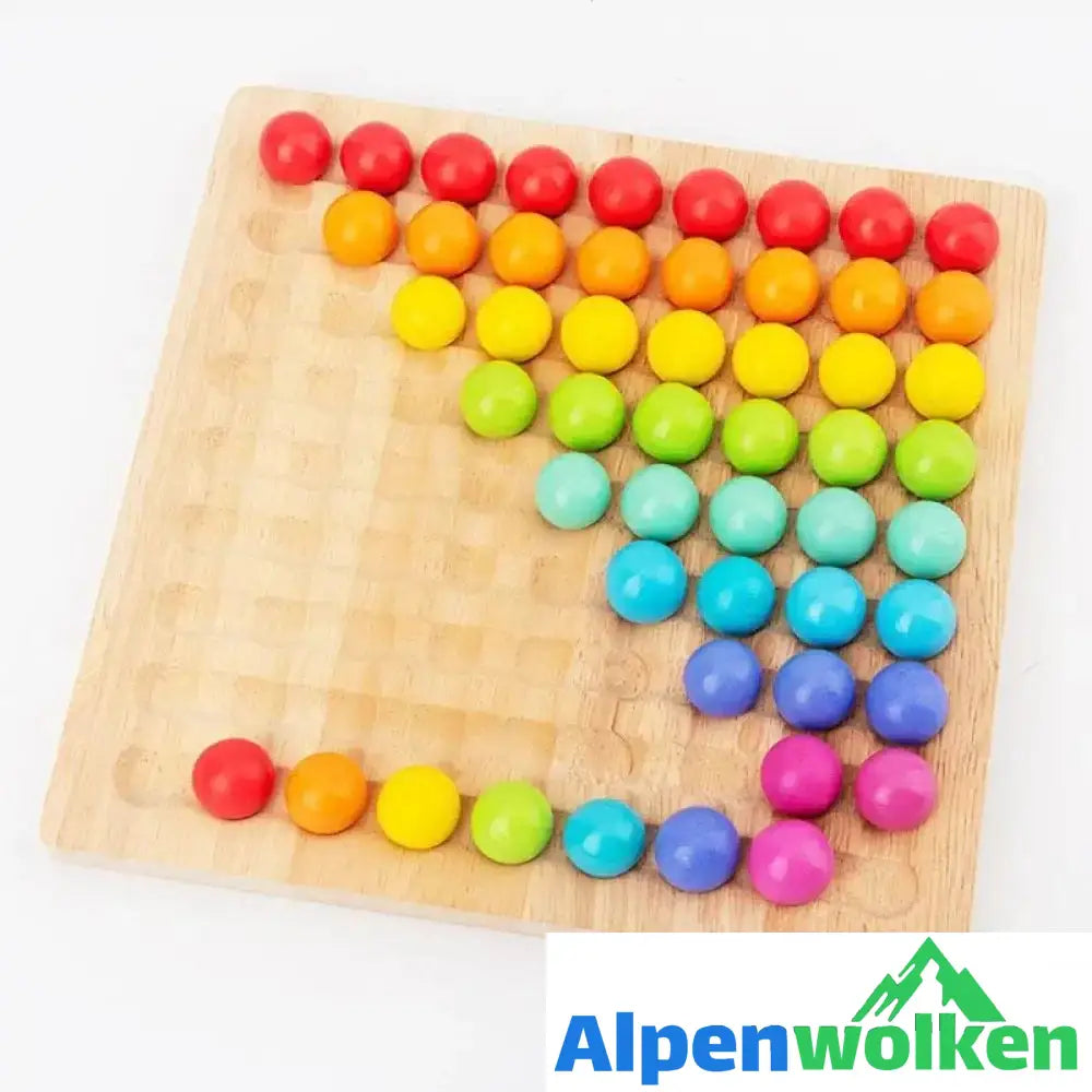 Alpenwolken - Holz Perlen Lernspielzeug