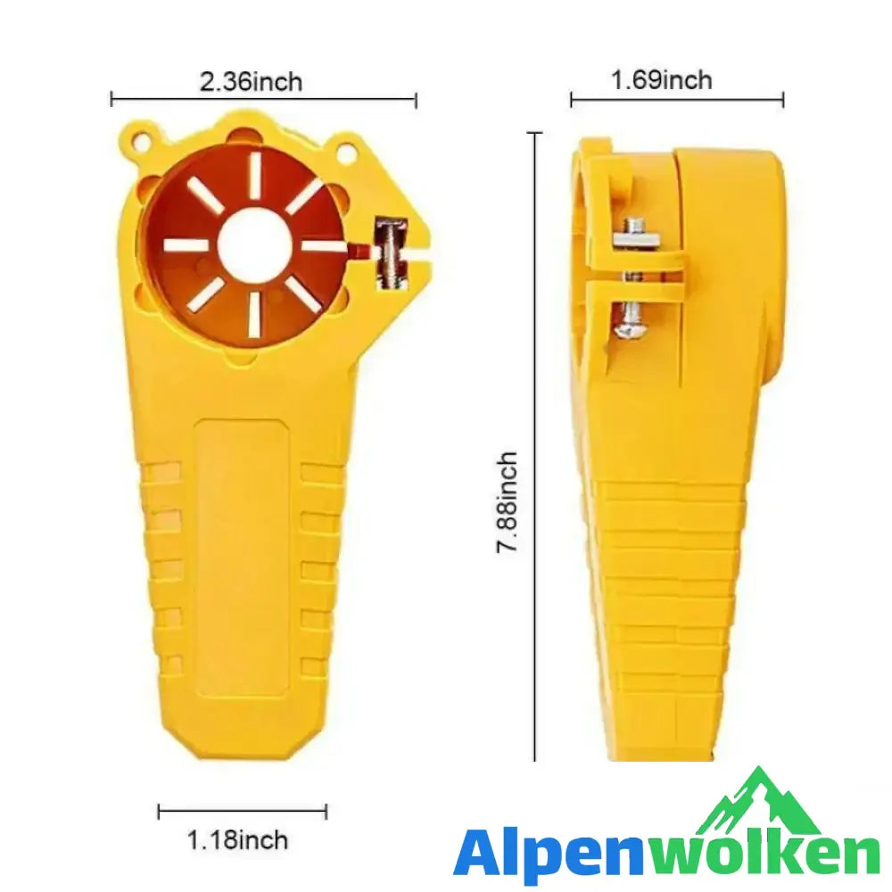 Alpenwolken - Holzschnitzerei elektrischer Meißel