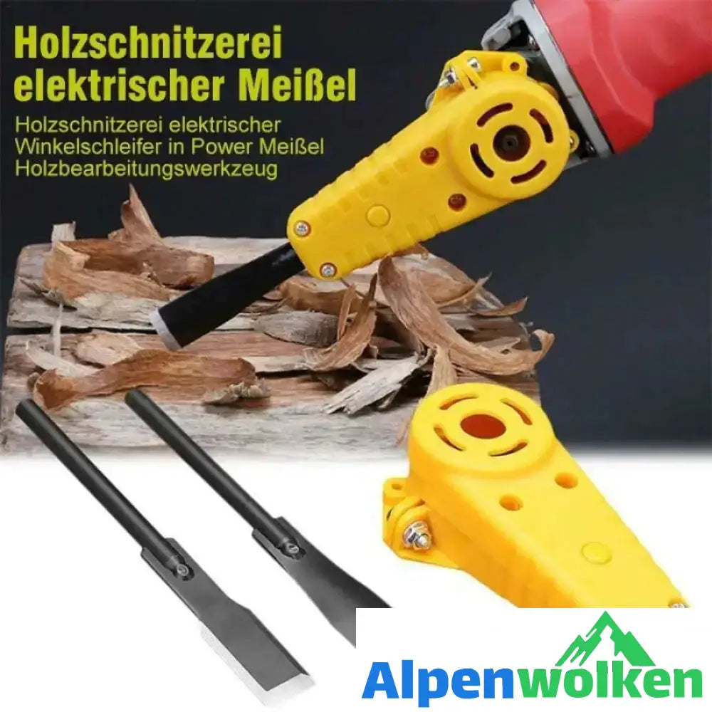 Alpenwolken - Holzschnitzerei elektrischer Meißel