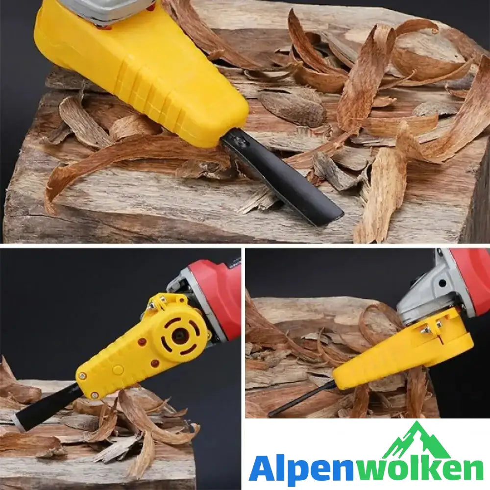 Alpenwolken - Holzschnitzerei elektrischer Meißel