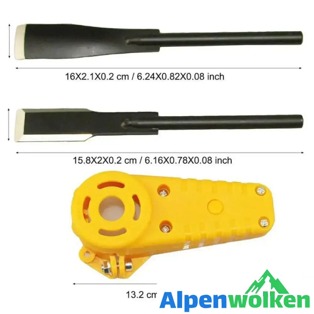 Alpenwolken - Holzschnitzerei elektrischer Meißel